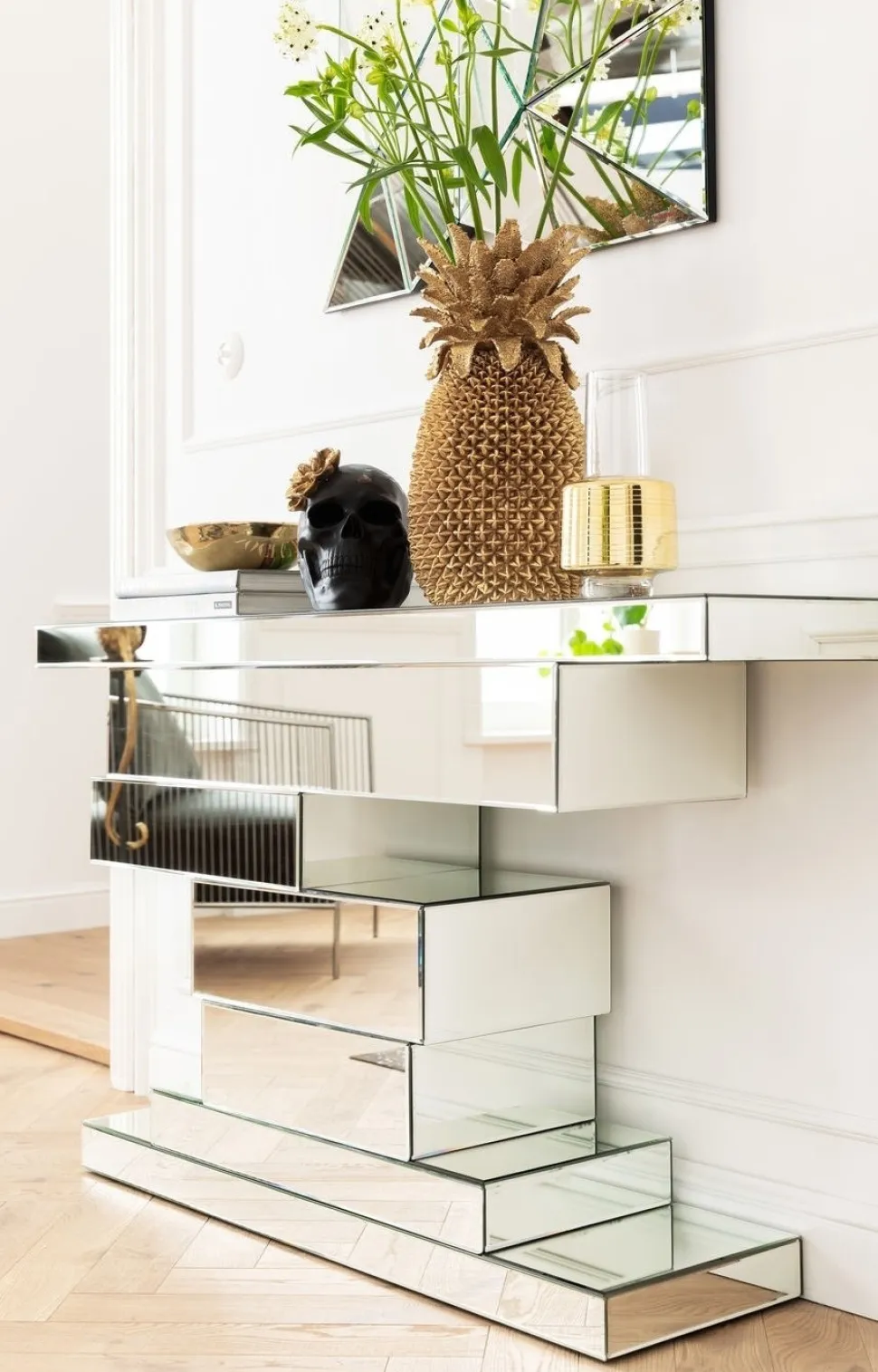 KARE Design Console Brick Mirror Shop