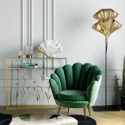 KARE Design Console Flower Meadow Goud 100cm Discount