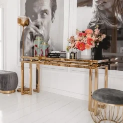 KARE Design Console Gold Rush Shop