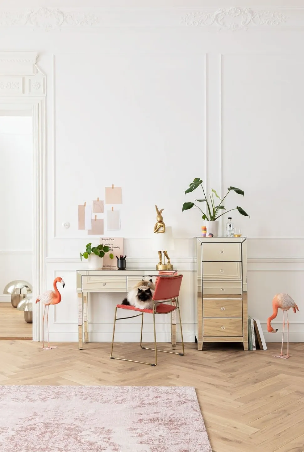KARE Design Console Luxury Champagne Clearance