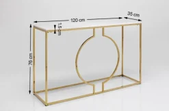KARE Design Console Miami Loft Goud 120cm New