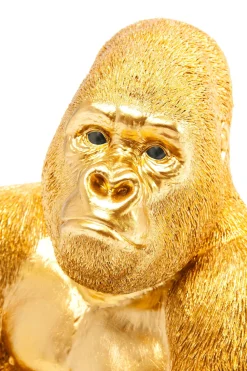 KARE Design Decofiguur Aap Gorilla Side Medium Goud Flash Sale