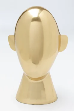 KARE Design Decofiguur Abstract Face Gold 28cm Flash Sale