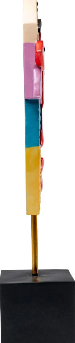 KARE Design Decofiguur Abstract Face Multicolour 52cm Flash Sale