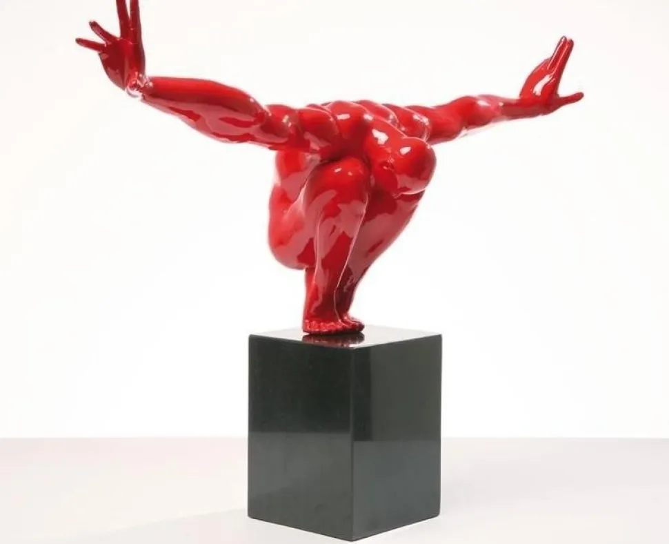 KARE Design Decofiguur Atleet Rood Hot