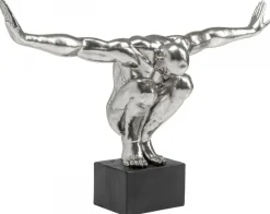 KARE Design Decofiguur Atleet XL Zilver Online