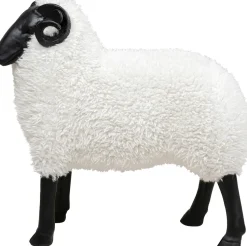 KARE Design Decofiguur Bathilde Ram White 78cm Cheap
