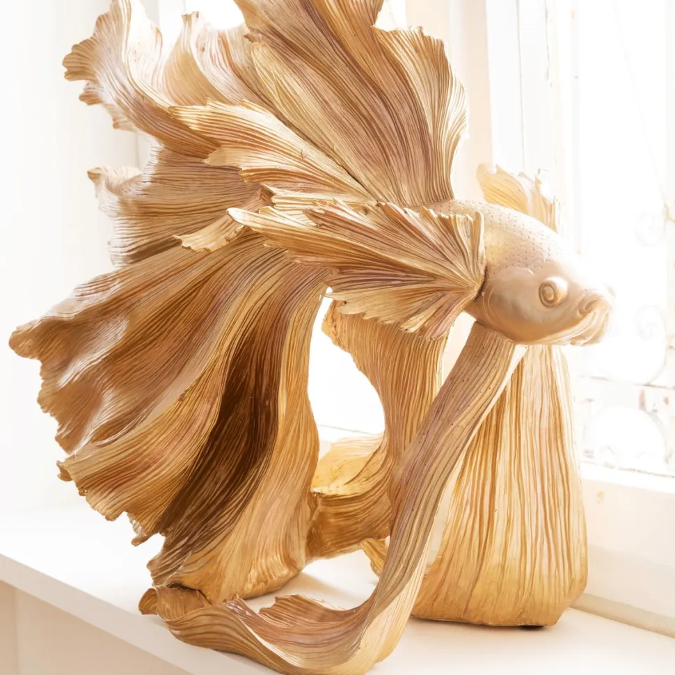 KARE Design Decofiguur Betta Fish Goud Cheap