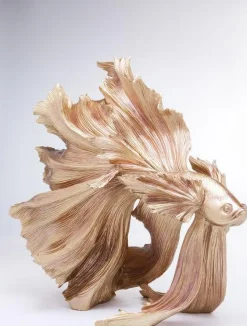 KARE Design Decofiguur Betta Fish Goud Cheap
