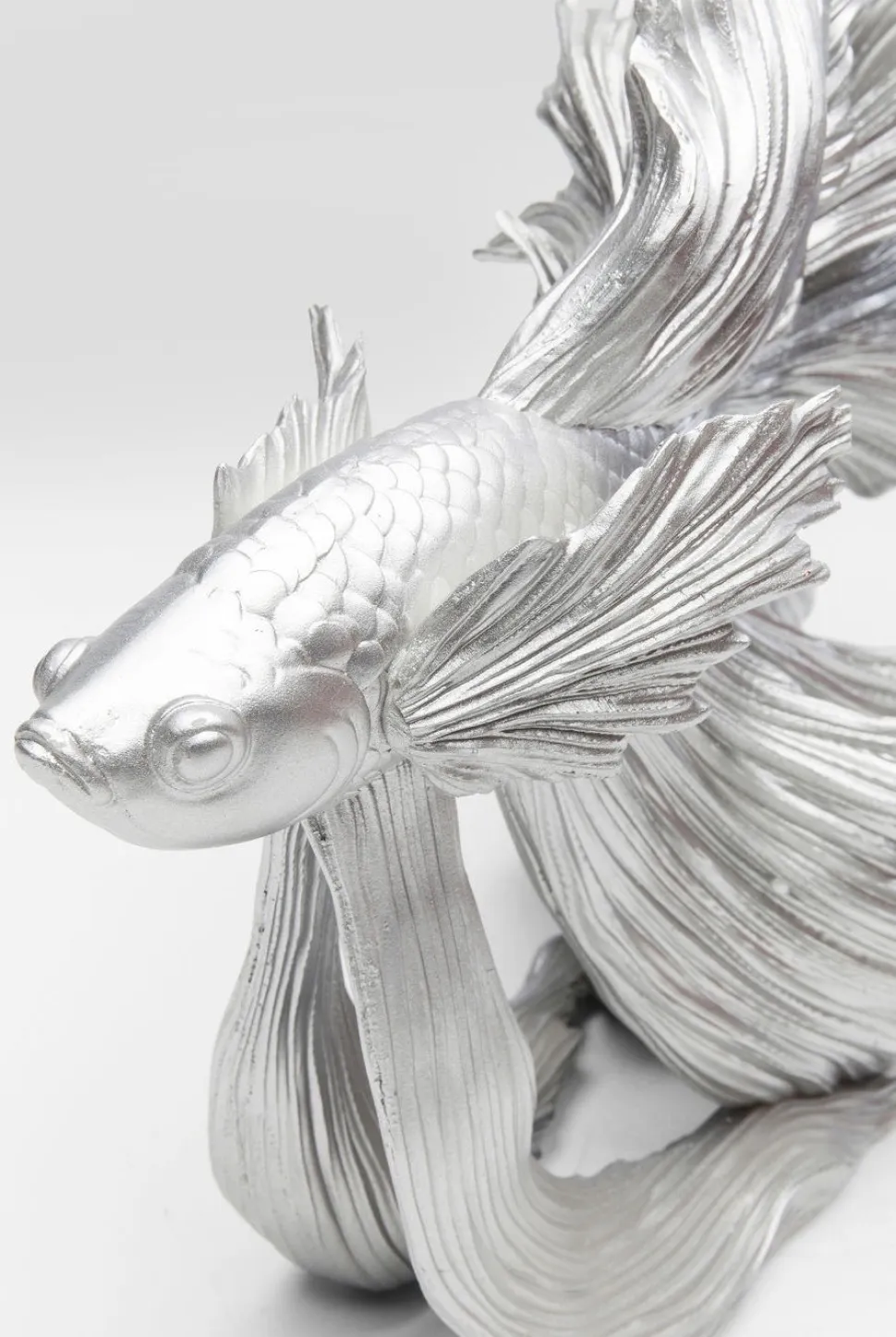 KARE Design Decofiguur Betta Fish Zilver Klein Shop