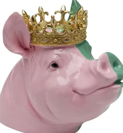 KARE Design Decofiguur Crowned Pig 28cm Clearance