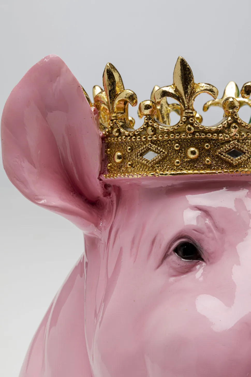KARE Design Decofiguur Crowned Pig 28cm Clearance