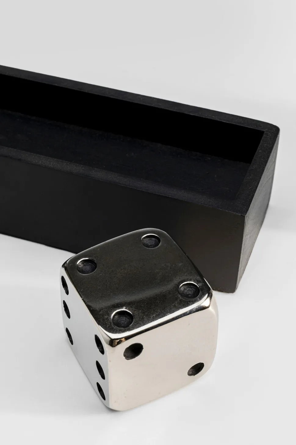 KARE Design Decofiguur Dices Silver 20x6cm New