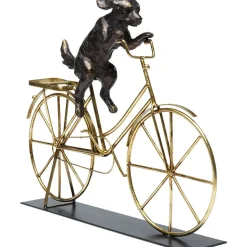 KARE Design Decofiguur Dog With Bicycle Clearance