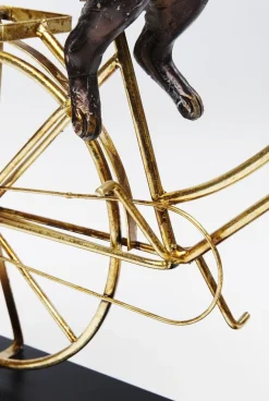 KARE Design Decofiguur Dog With Bicycle Clearance