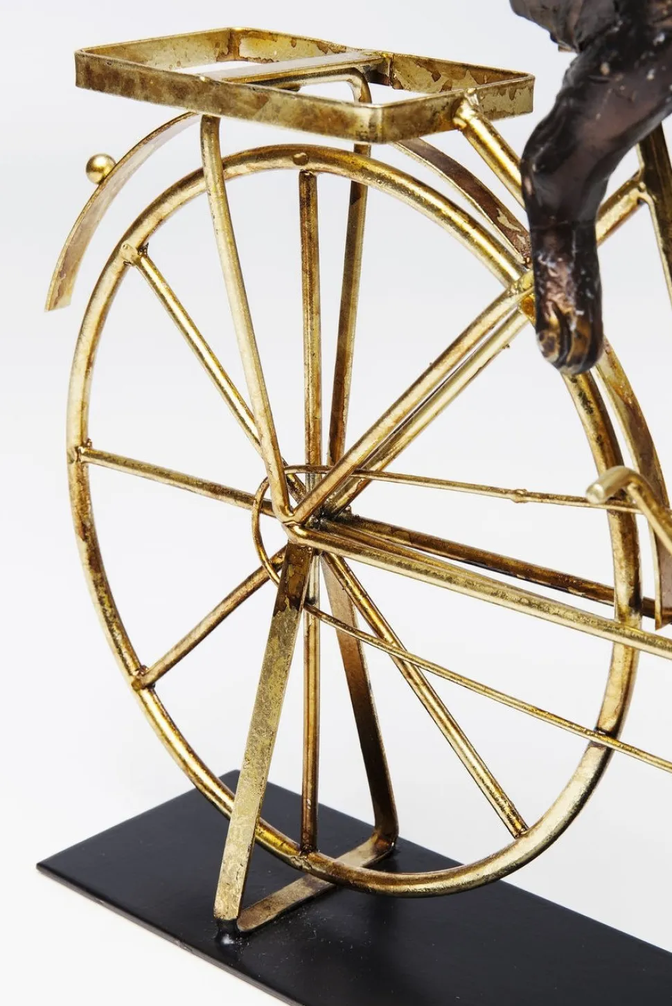 KARE Design Decofiguur Dog With Bicycle Clearance