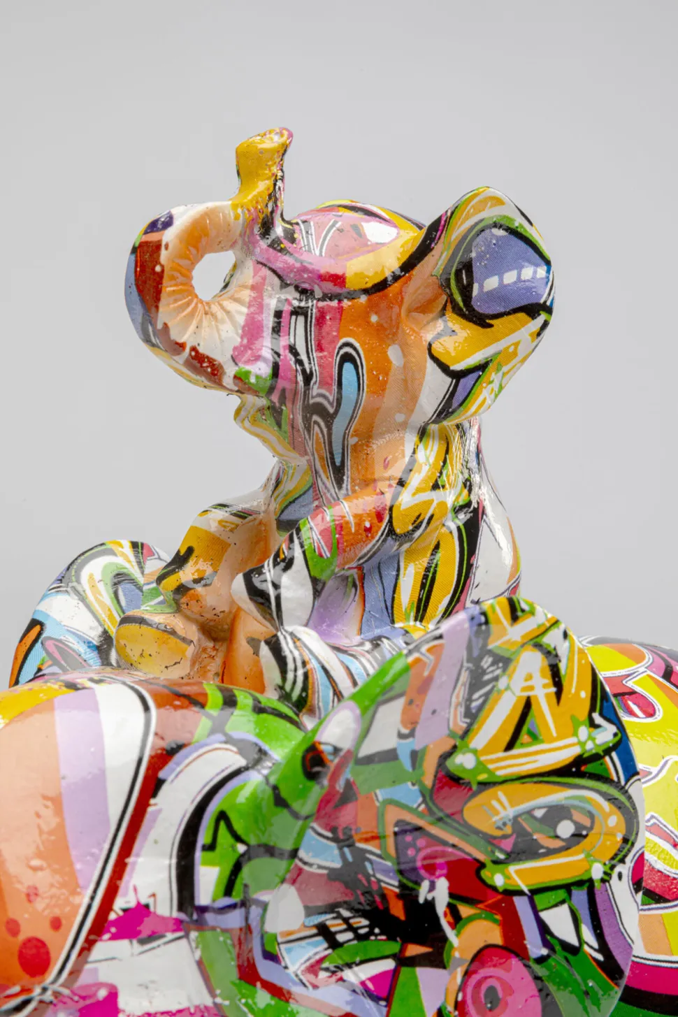 KARE Design Decofiguur Elefant Dumbo Uno Graffiti Clearance