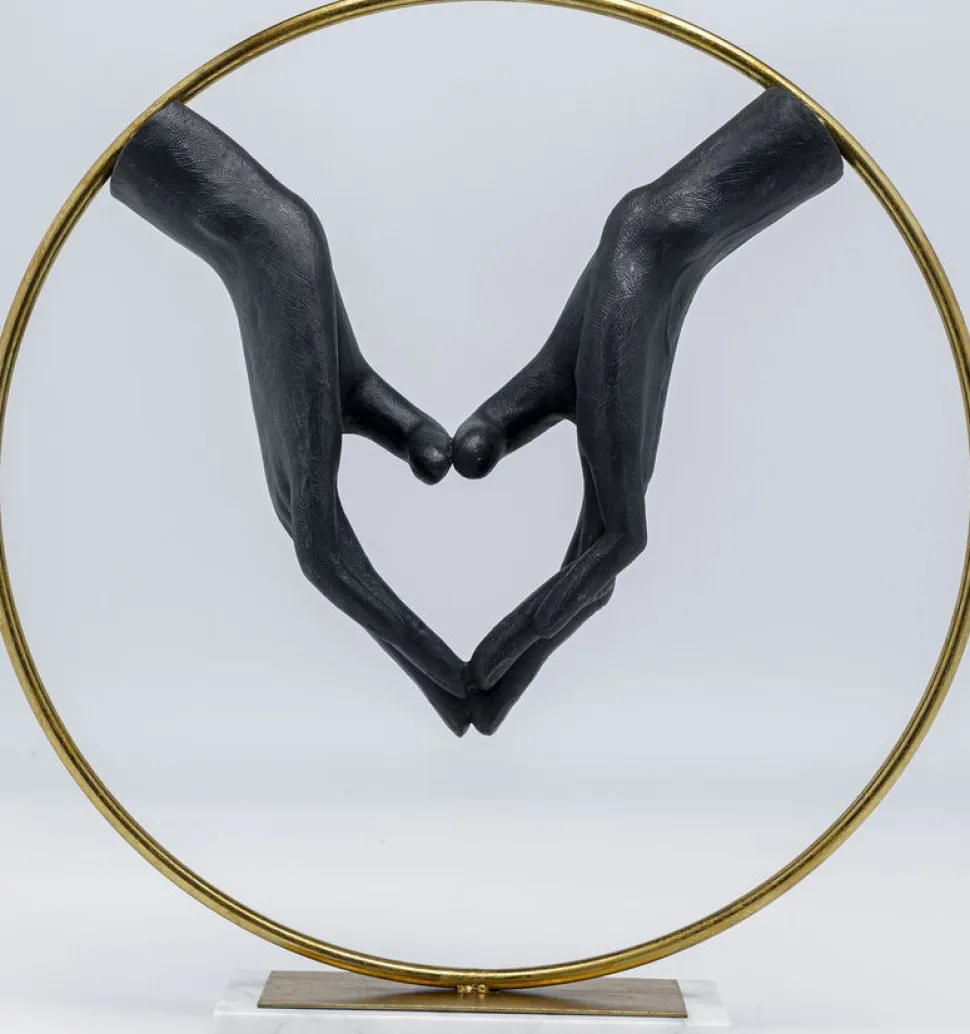KARE Design Decofiguur Elements Heart Hand 62cm Fashion