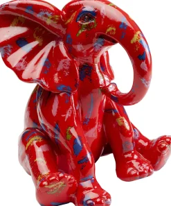 KARE Design Decofiguur Elephant Dots Red 18cm Hot