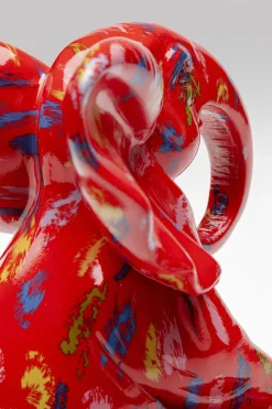 KARE Design Decofiguur Elephant Dots Red 18cm Hot