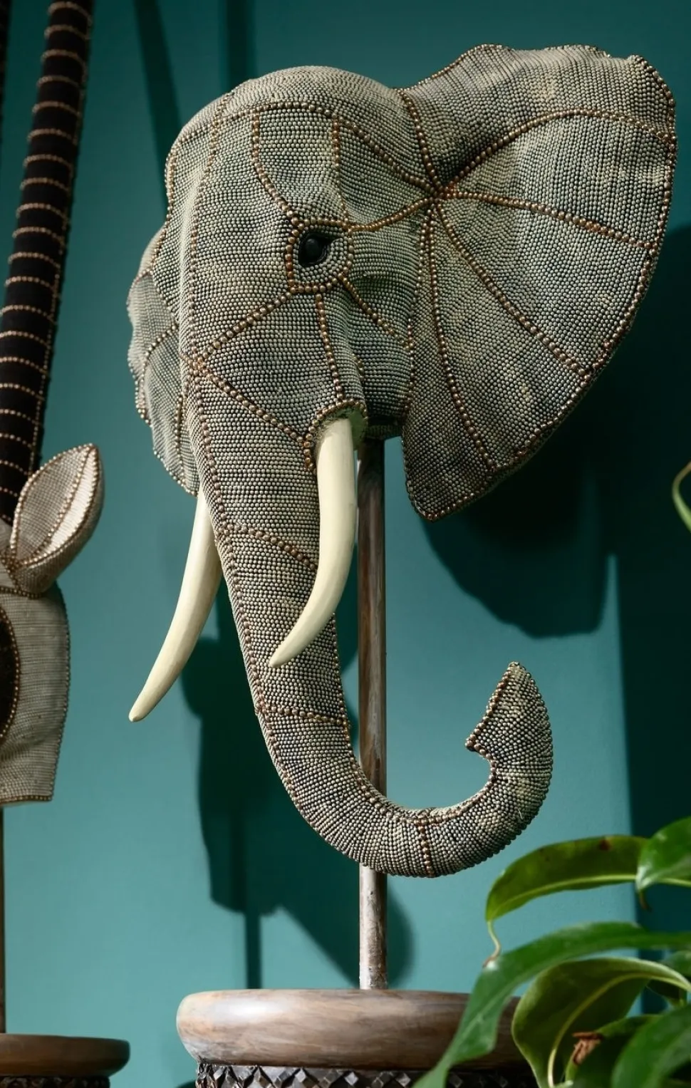 KARE Design Decofiguur Elephant Head Pearls 76cm Cheap