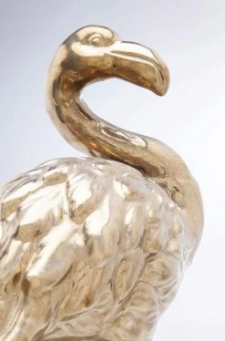 KARE Design Decofiguur Flamingo Front Gold Store