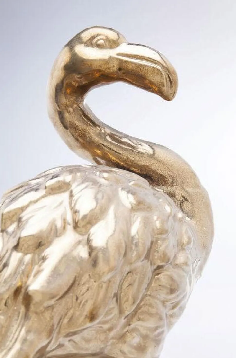 KARE Design Decofiguur Flamingo Front Gold Store