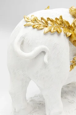 KARE Design Decofiguur Flower Pig Wit 21cm Discount