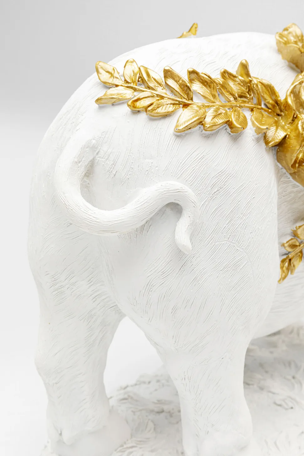 KARE Design Decofiguur Flower Pig Wit 21cm Discount