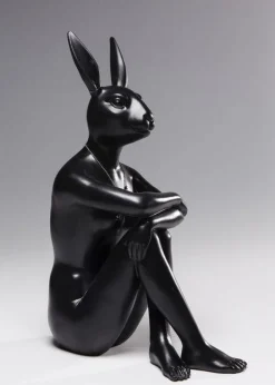 KARE Design Decofiguur Gangster Rabbit Zwart Hot
