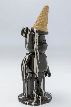 KARE Design Decofiguur Gelato Bear Black 40cm Cheap