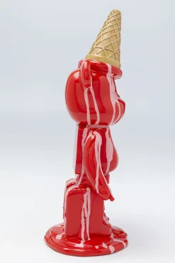 KARE Design Decofiguur Gelato Bear Red 40cm Cheap