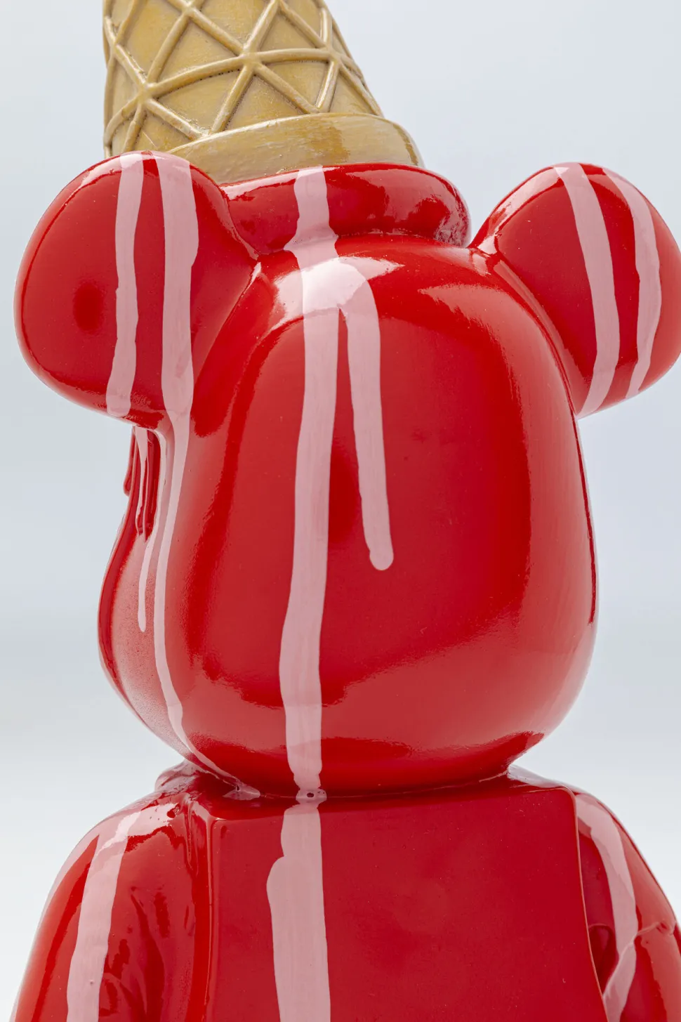 KARE Design Decofiguur Gelato Bear Red 40cm Cheap