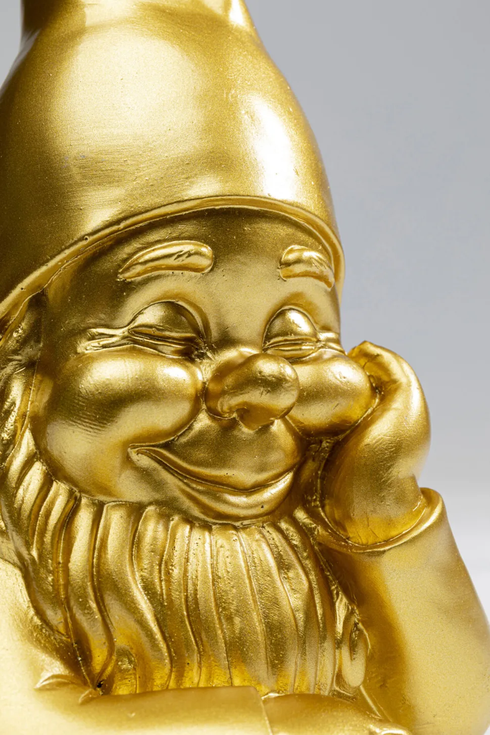 KARE Design Decofiguur Gnome Gold 21cm Clearance