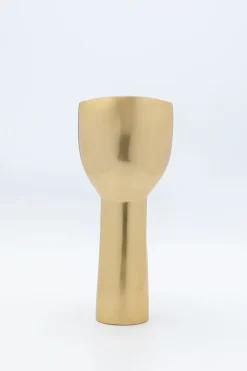 KARE Design Decofiguur Golden Face 36cm New