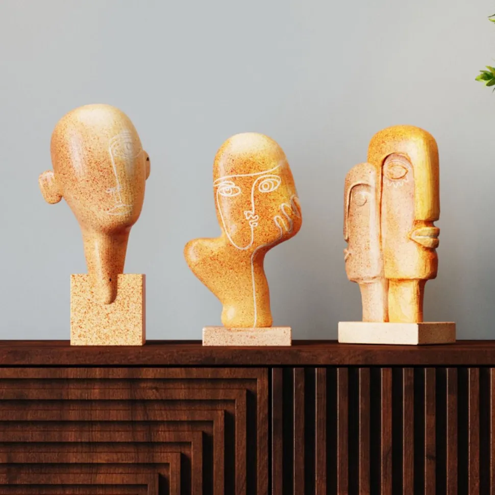 KARE Design Decofiguur Half A Face 30cm Cheap