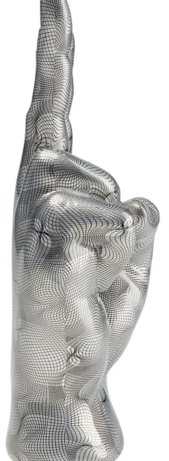 KARE Design Decofiguur Hand Victory Grijs Cheap