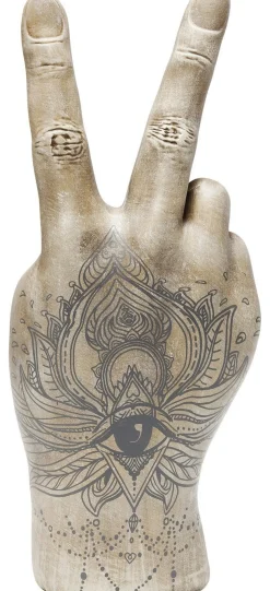 KARE Design Decofiguur Hand Victory Tattoo Eye 36cm Cheap