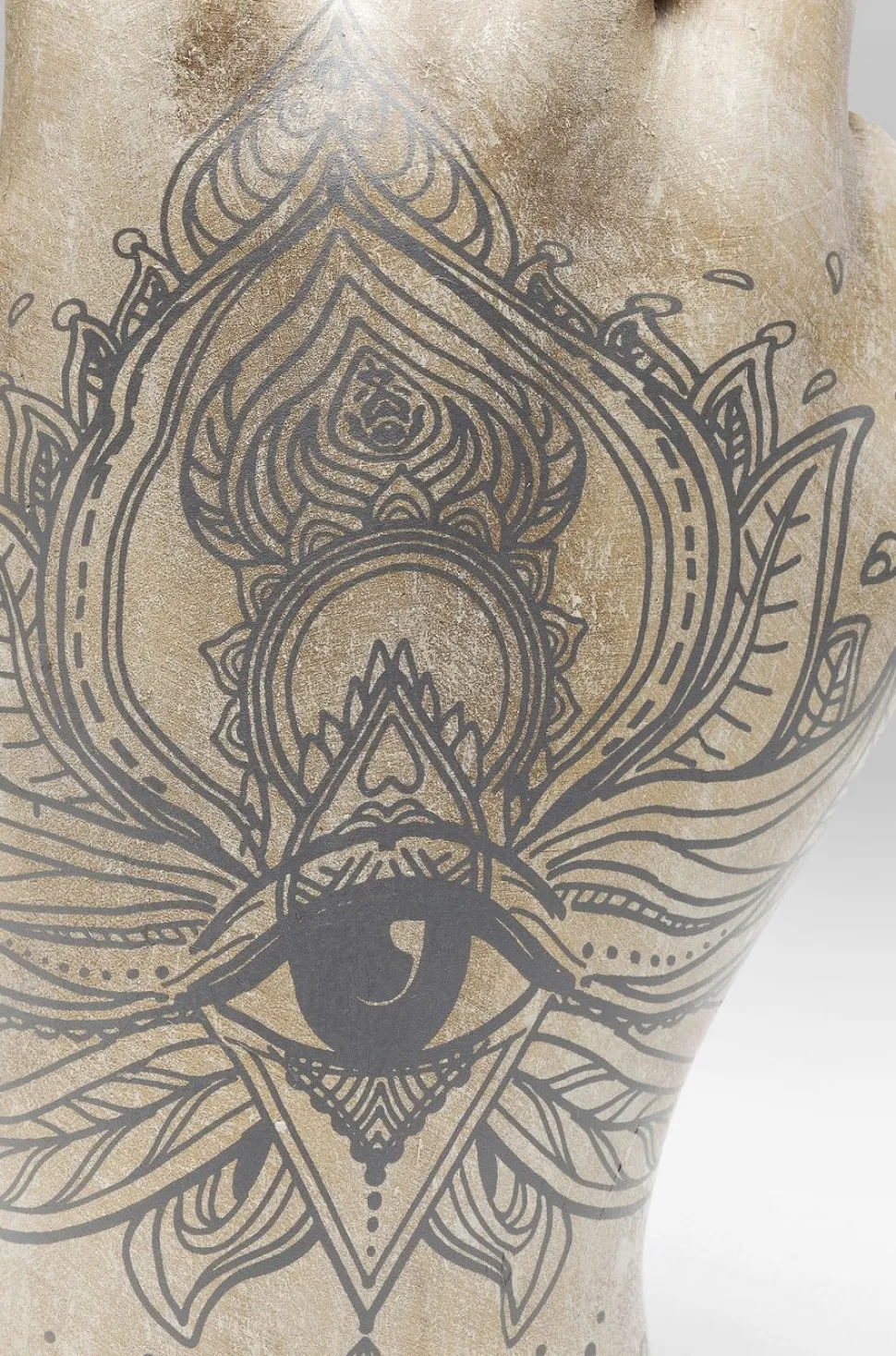 KARE Design Decofiguur Hand Victory Tattoo Eye 36cm Cheap