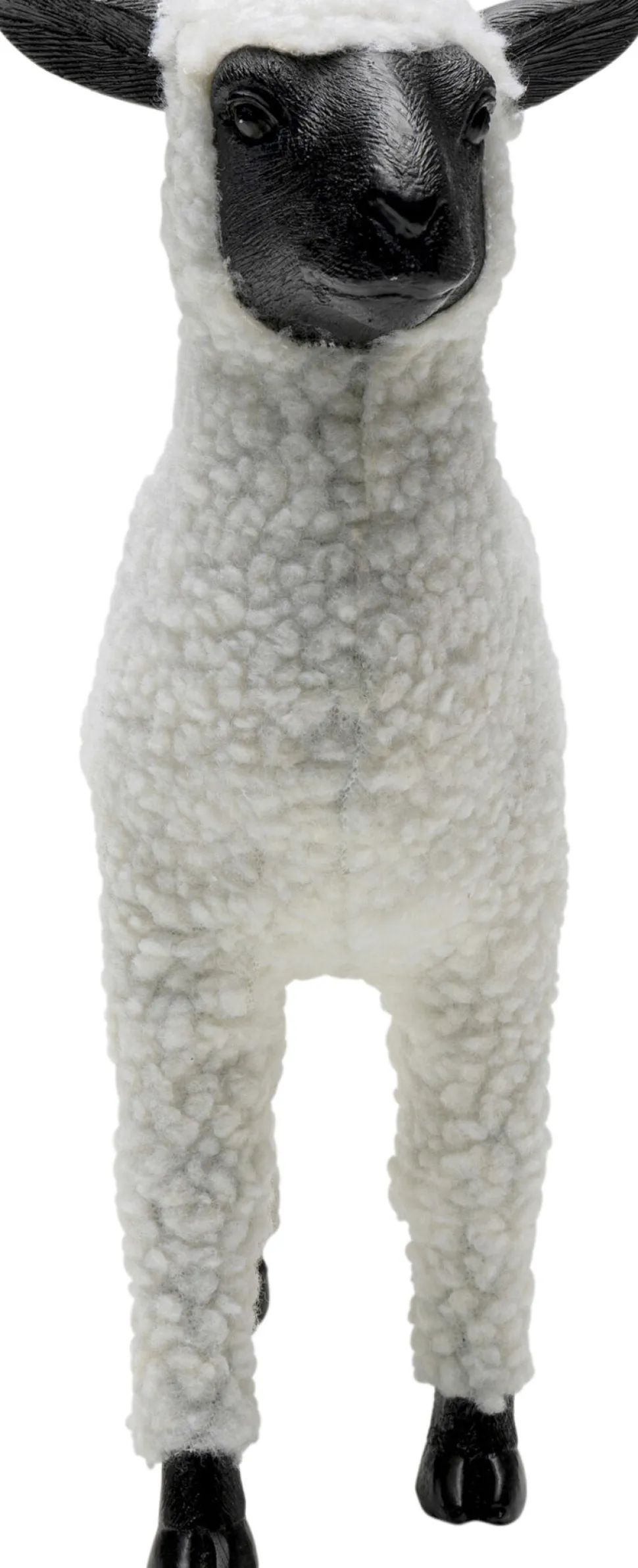 KARE Design Decofiguur Happy Sheep Wool White 28cm Online