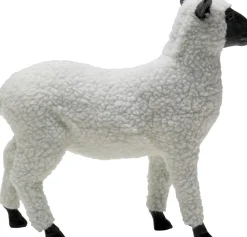 KARE Design Decofiguur Happy Sheep Wool White 28cm Online