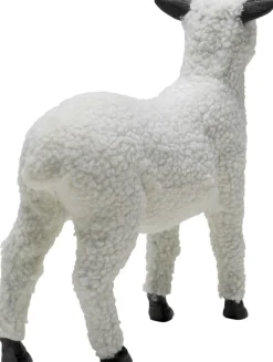 KARE Design Decofiguur Happy Sheep Wool White 28cm Online