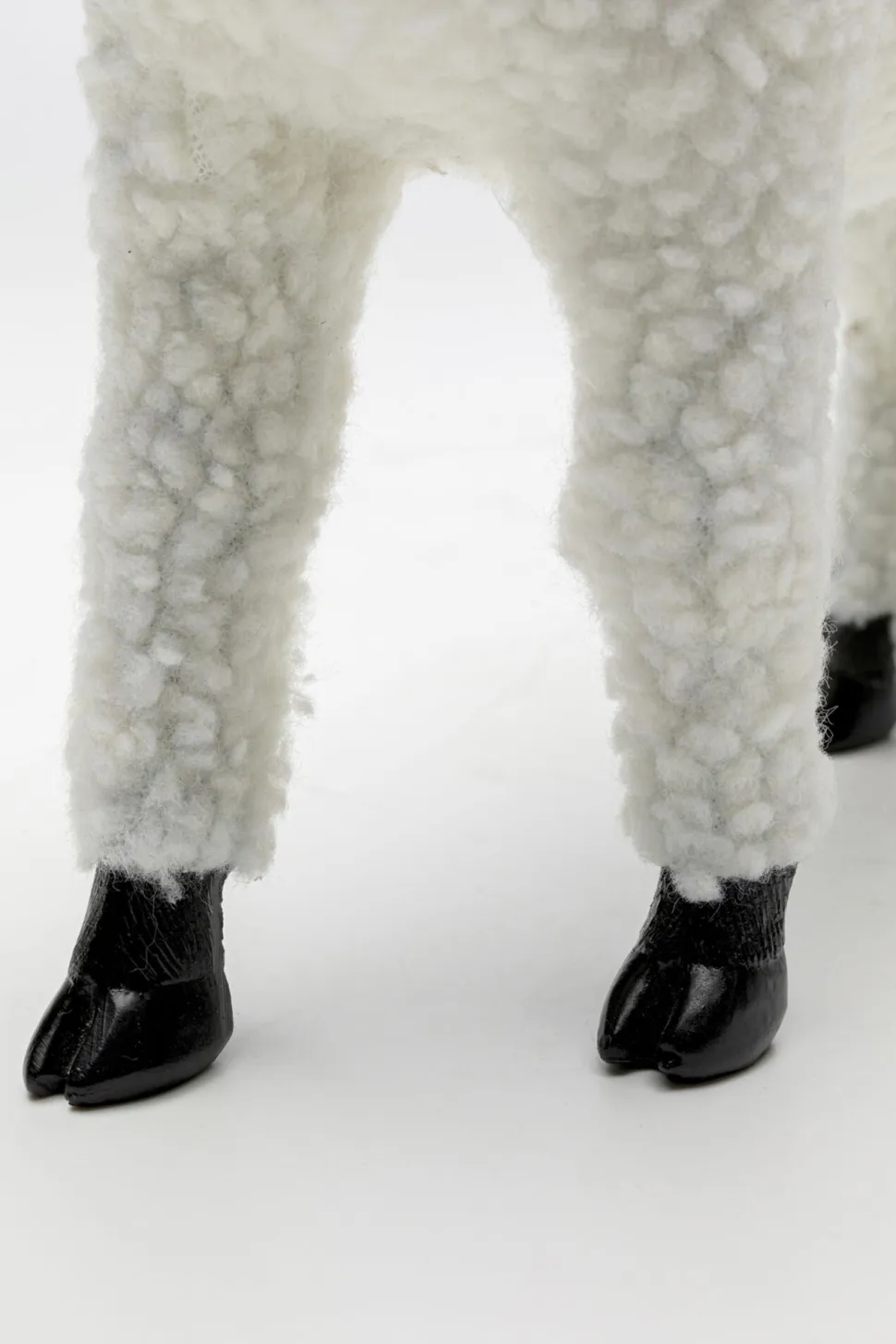 KARE Design Decofiguur Happy Sheep Wool White 28cm Online