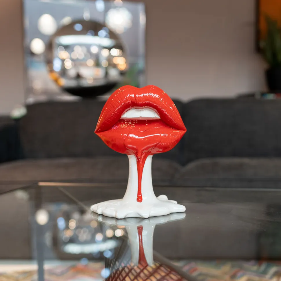 KARE Design Decofiguur Hot Lips 26cm Hot
