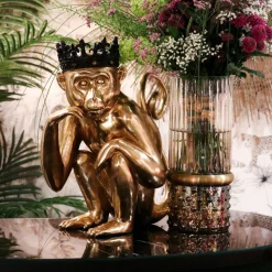 KARE Design Decofiguur King Lui Goud 35cm Best Sale
