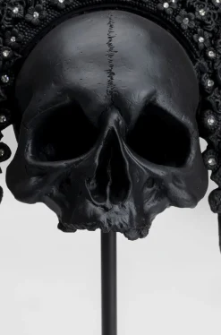 KARE Design Decofiguur King Skull Zwart Clearance