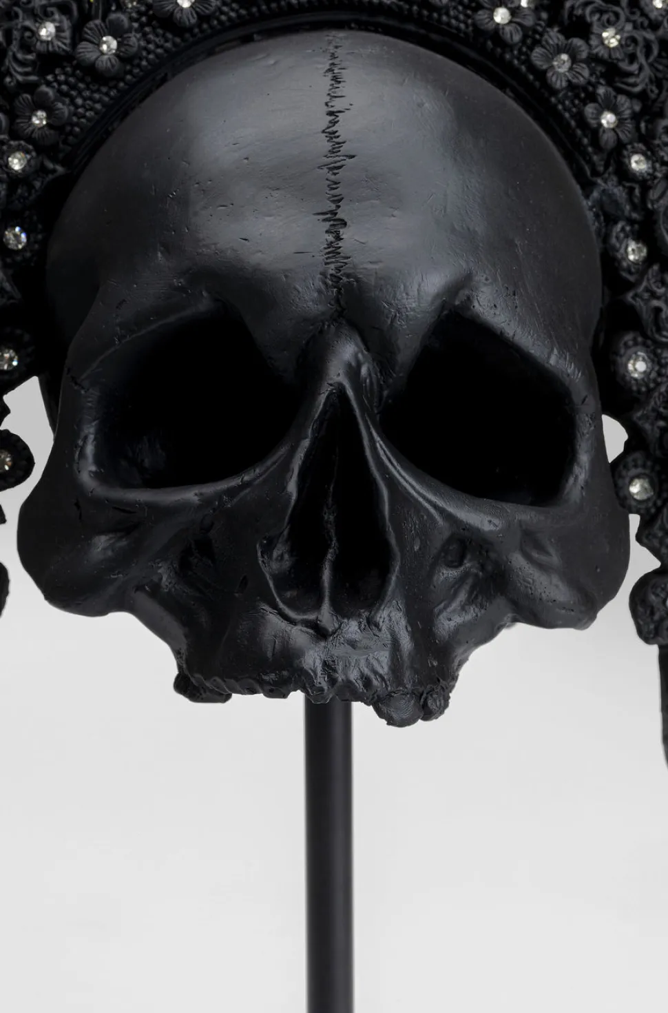 KARE Design Decofiguur King Skull Zwart Clearance