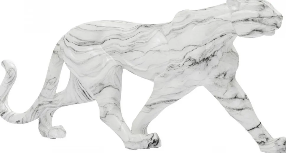 KARE Design Decofiguur Leopard Marmer 129cm Store