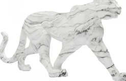 KARE Design Decofiguur Leopard Marmer 129cm Store