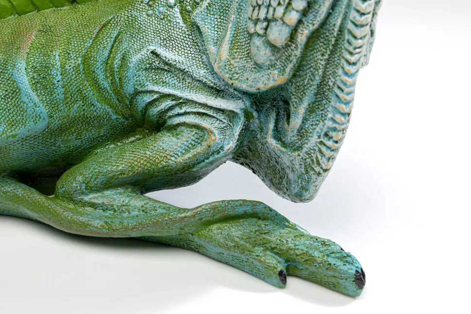 KARE Design Decofiguur Lizard Green 35cm Online